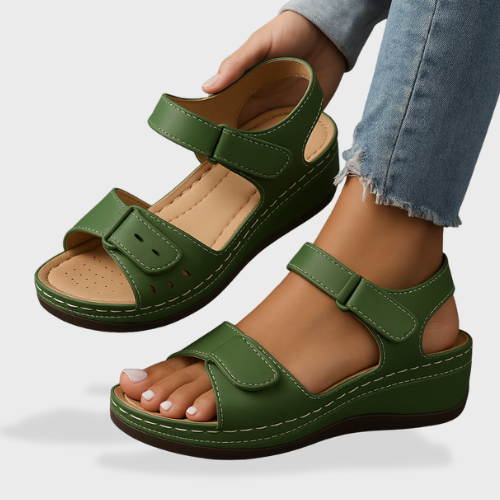 Eden Wedge Sandals