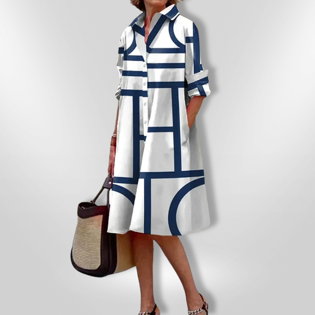 Veyona Midi Shirt Dress