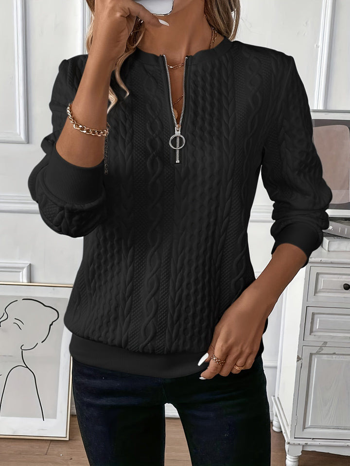 Clara Zipped Sweater