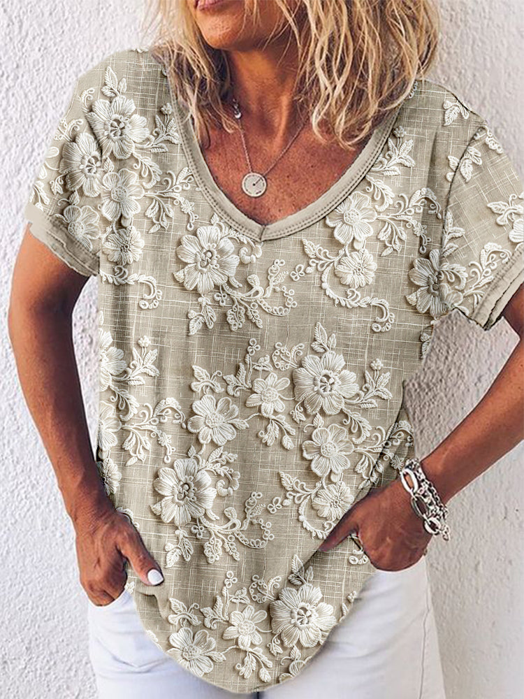 Renara™ - Floral Printed Top