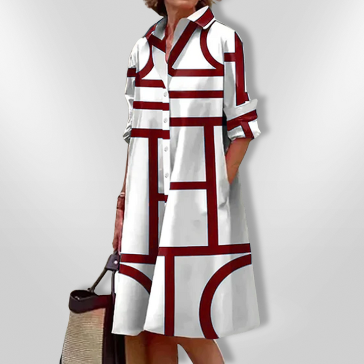 Veyona Midi Shirt Dress