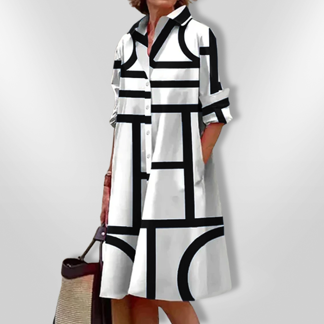 Veyona Midi Shirt Dress