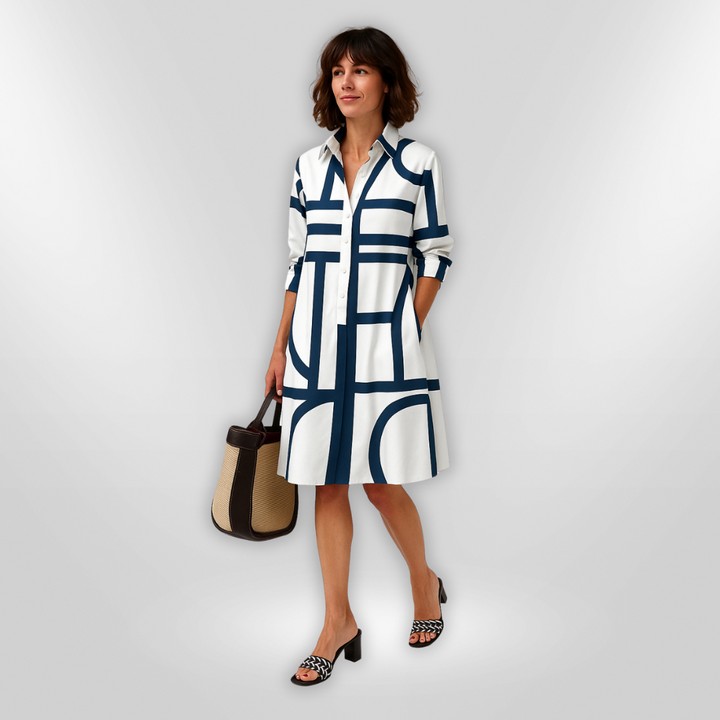 Veyona Midi Shirt Dress