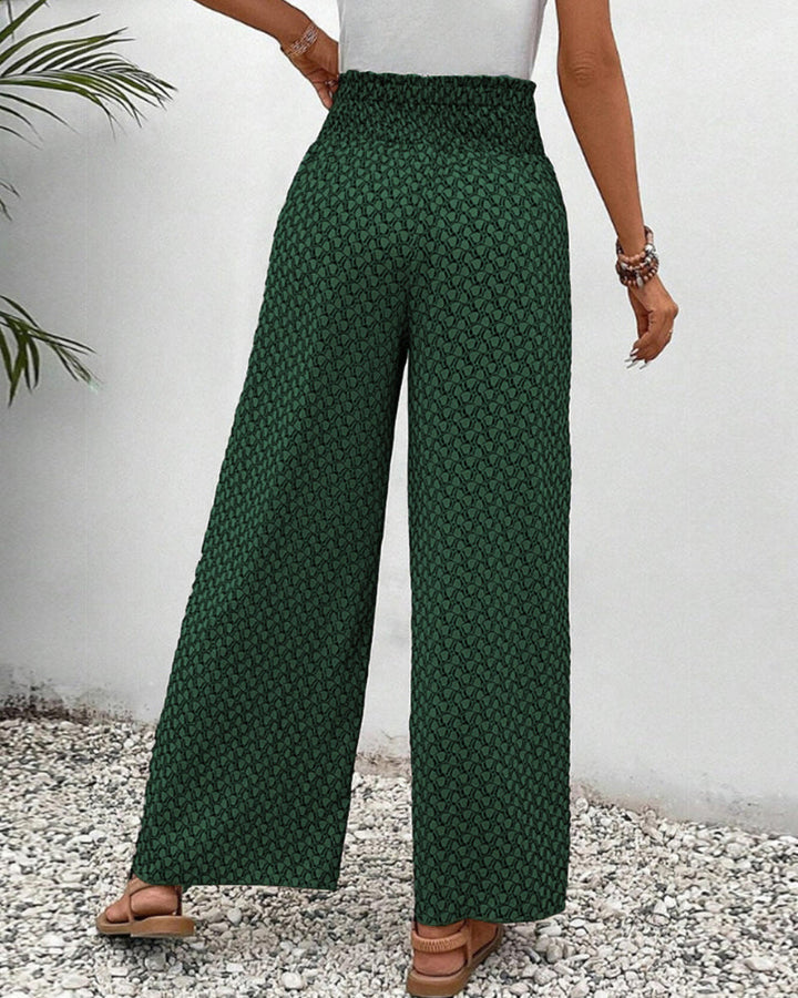 Aelira Wide-Leg Trousers