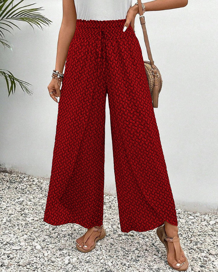 Aelira Wide-Leg Trousers