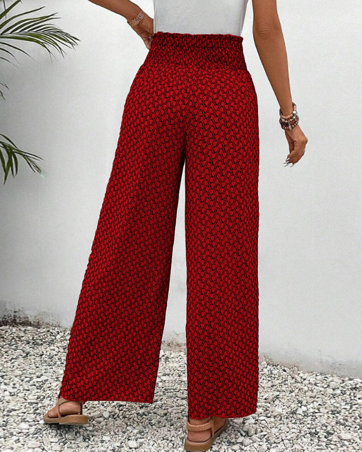 Aelira Wide-Leg Trousers
