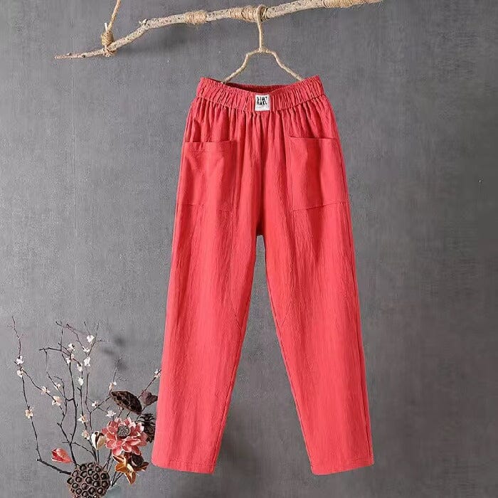 Solenne Wide-Leg Pants