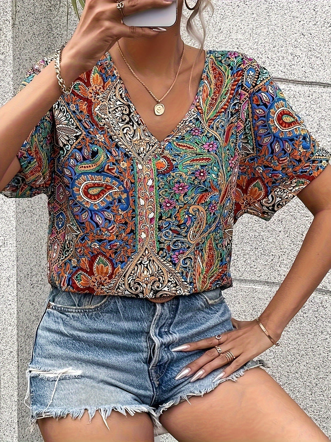 Juliana Floral Blouse