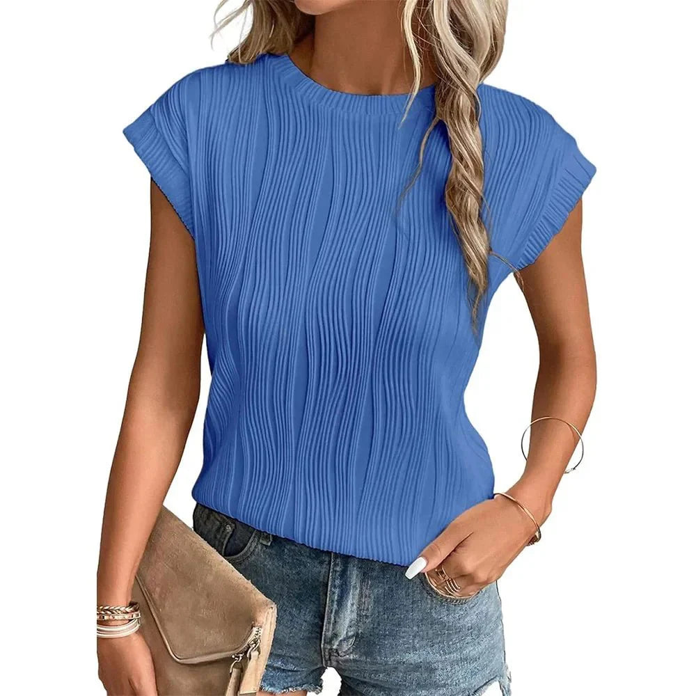Safiya Textured Tee