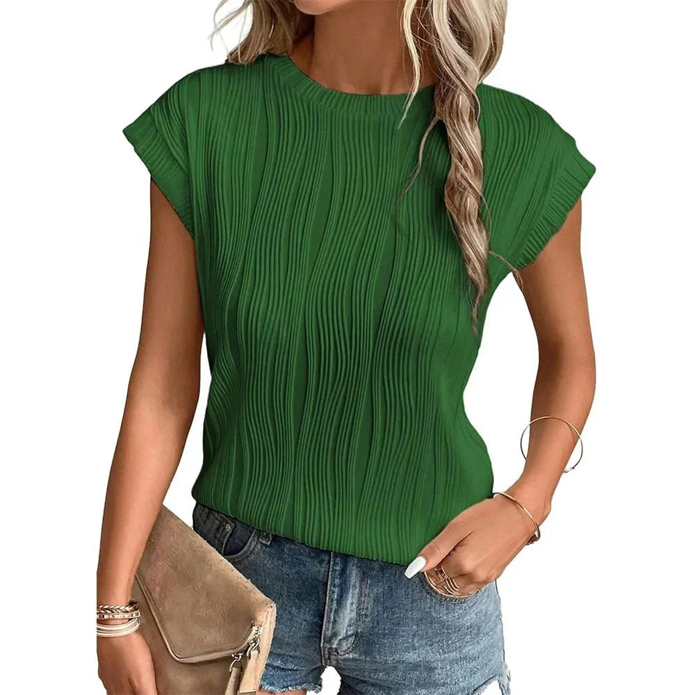 Safiya Textured Tee