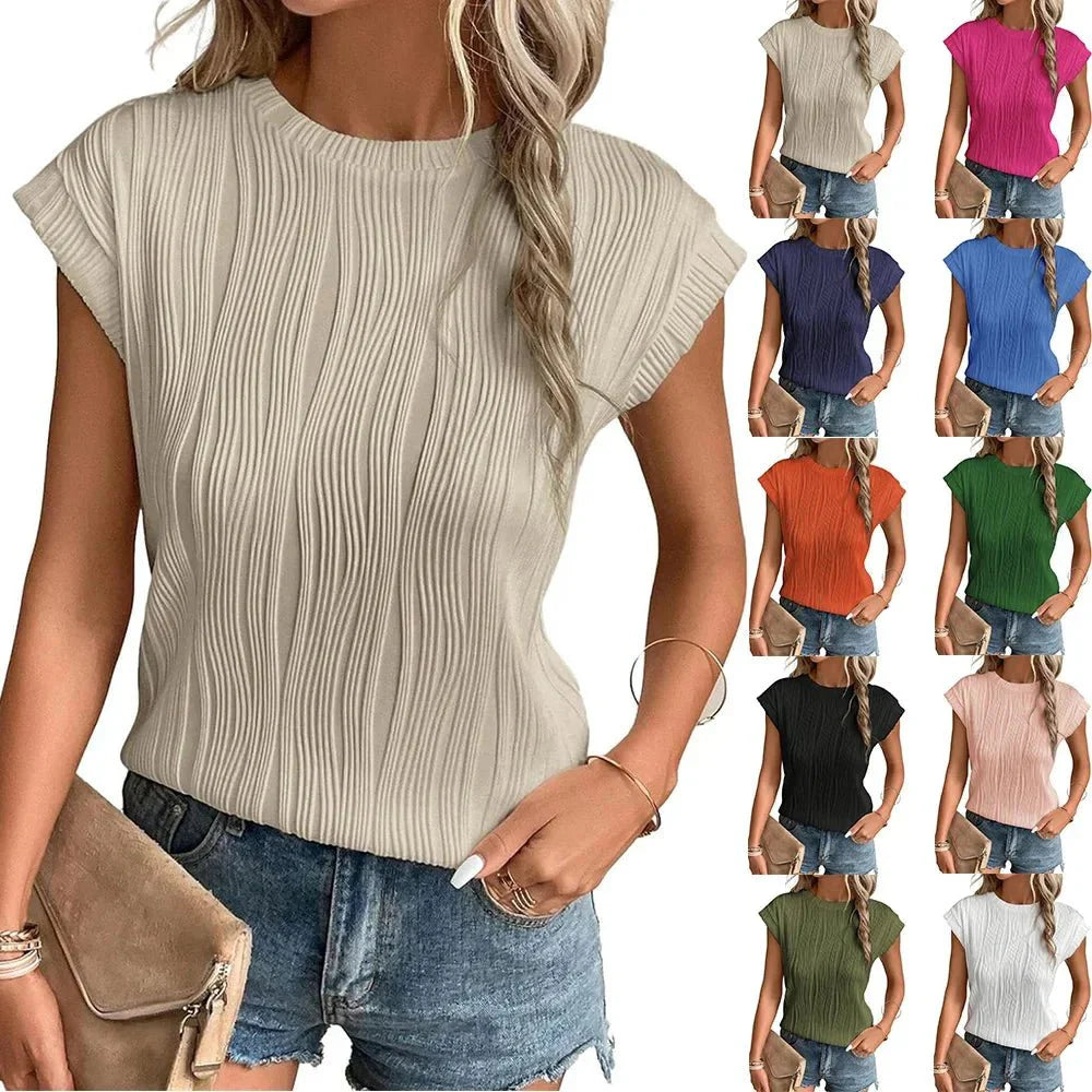 Safiya Textured Tee