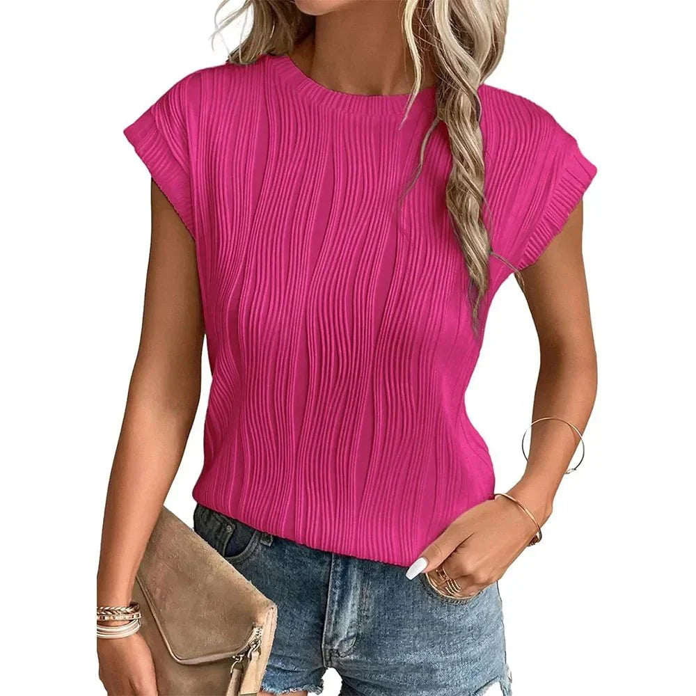 Safiya Textured Tee