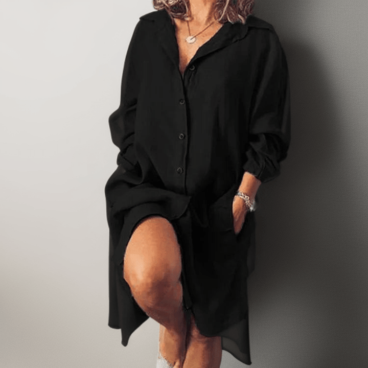 Avira Midi Shirt Dress