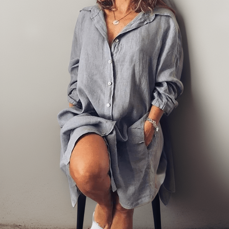 Avira Midi Shirt Dress