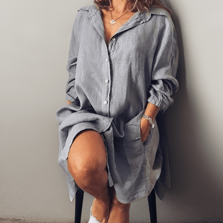 Avira Midi Shirt Dress
