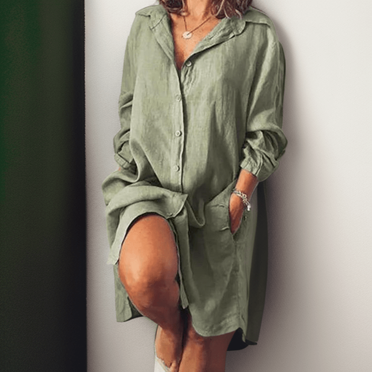 Avira Midi Shirt Dress