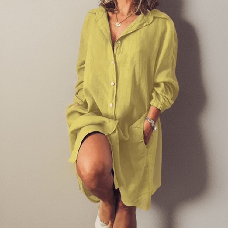 Avira Midi Shirt Dress