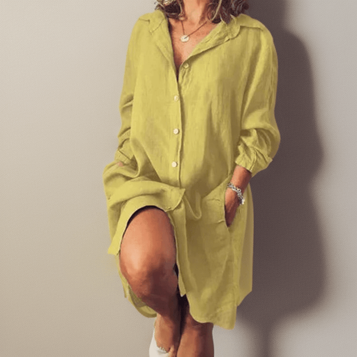 Avira Midi Shirt Dress