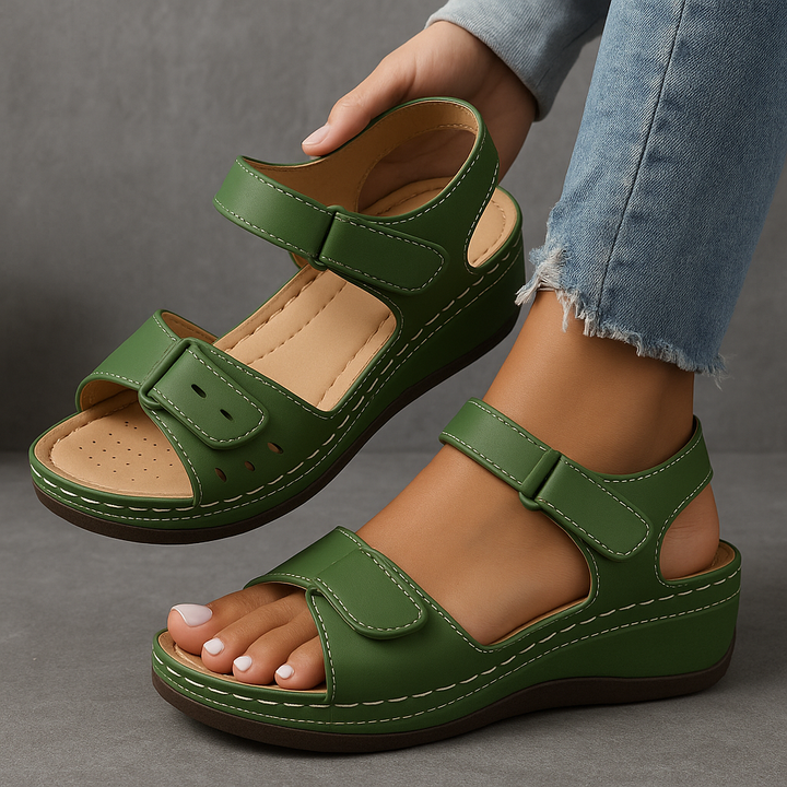 Eden Wedge Sandals