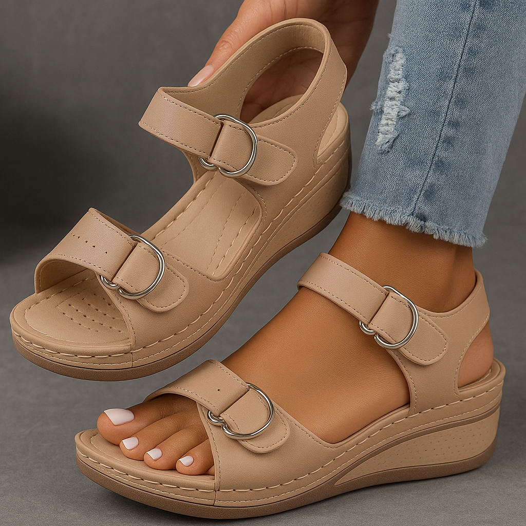 Eden Wedge Sandals