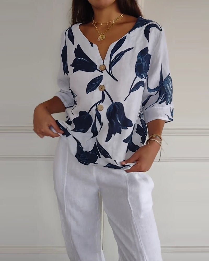 Noelle Floral Blouse