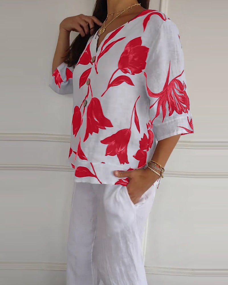 Noelle Floral Blouse
