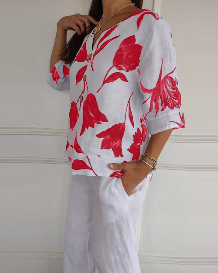 Noelle Floral Blouse