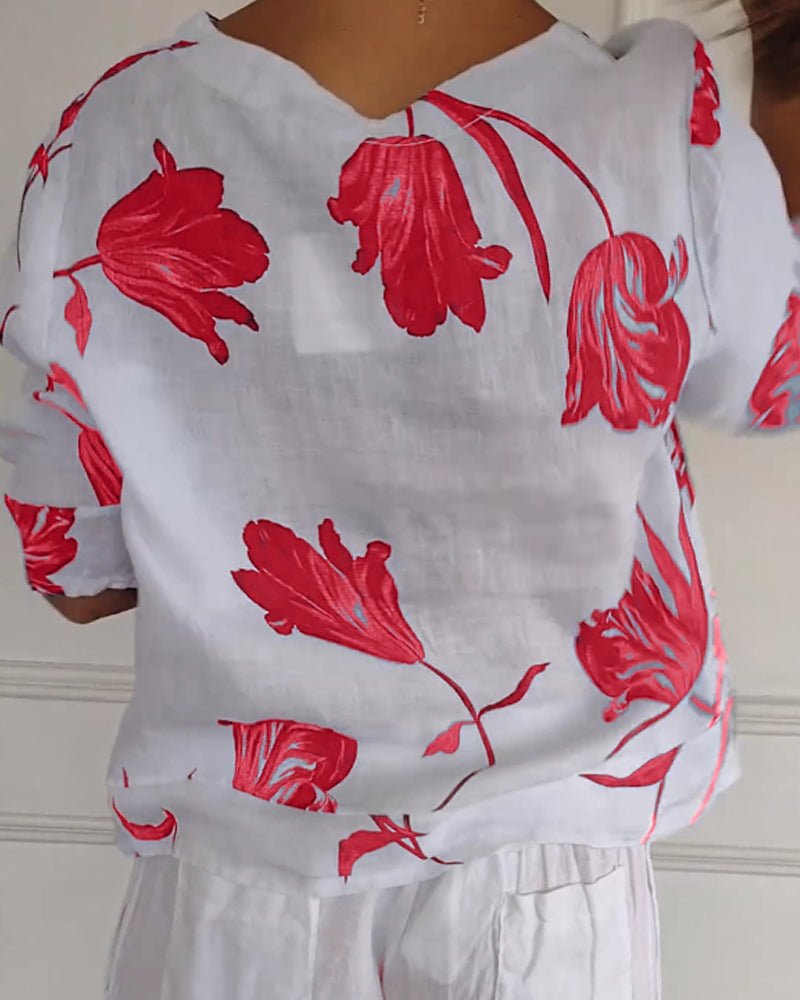 Noelle Floral Blouse