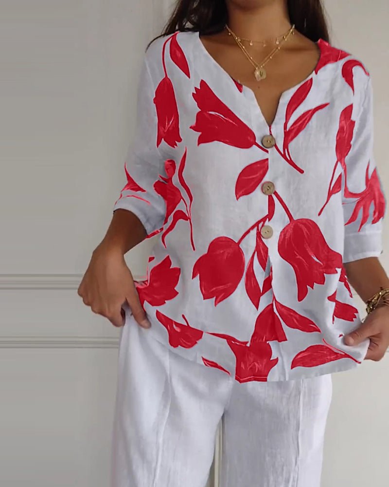 Noelle Floral Blouse