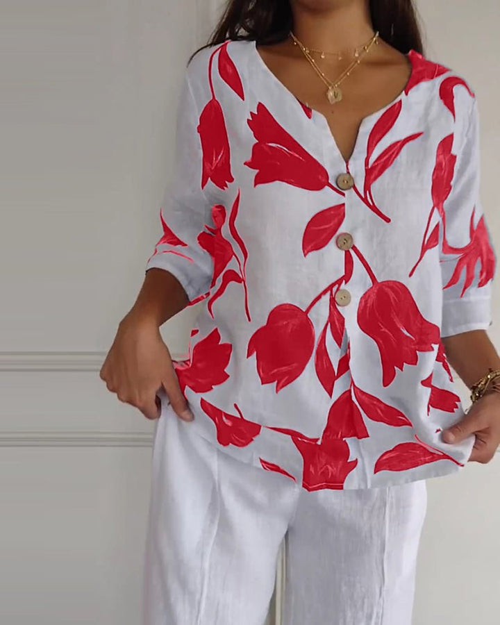 Noelle Floral Blouse