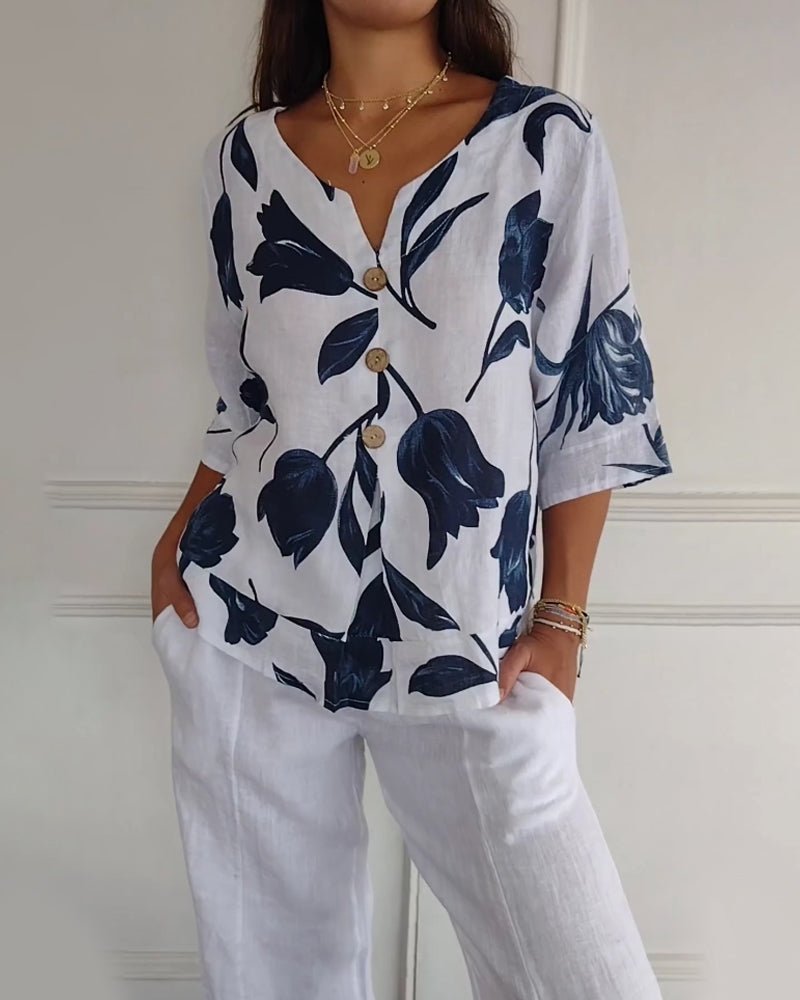 Noelle Floral Blouse