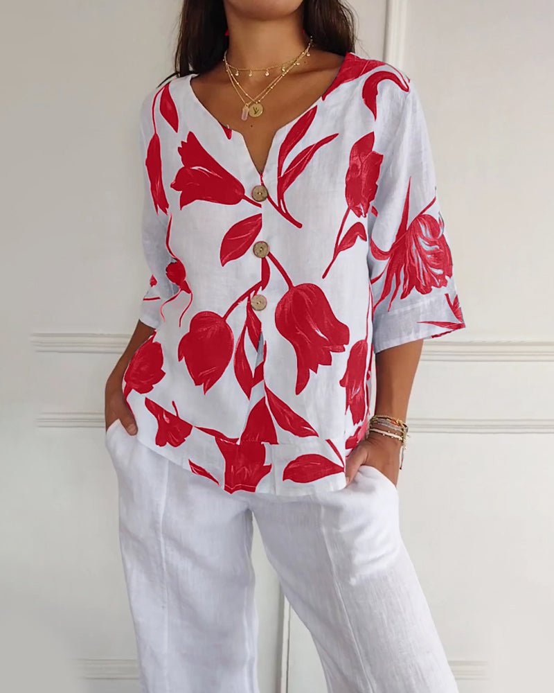 Noelle Floral Blouse