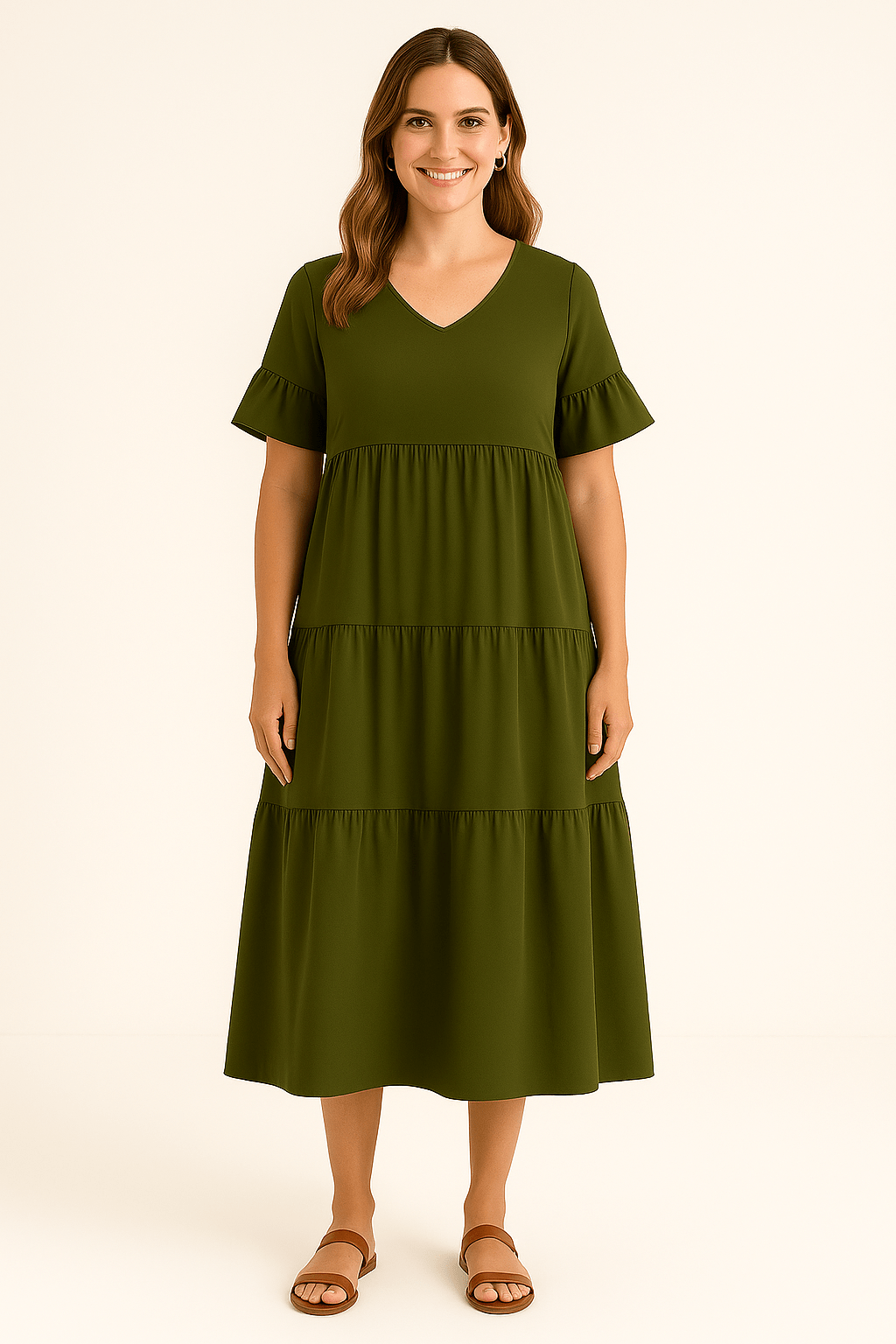 Solandra Midi Dress