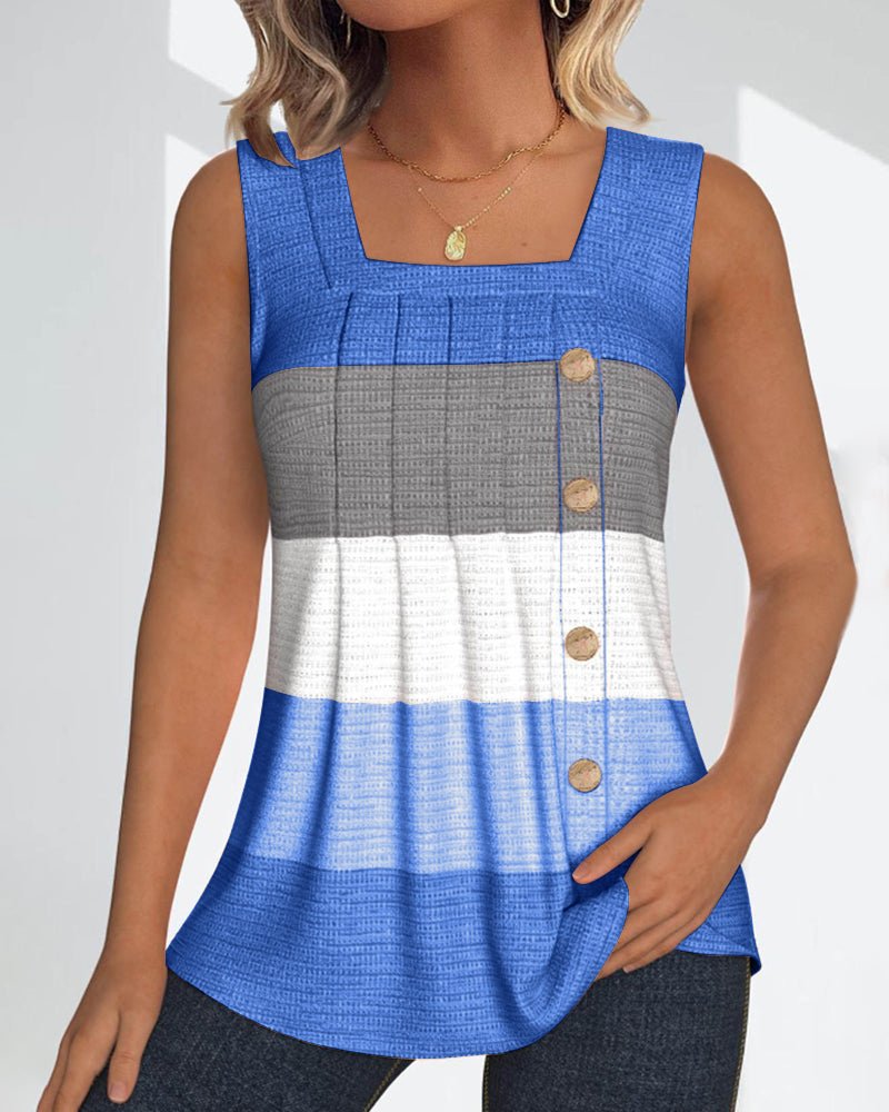 Alina Pleated Tank