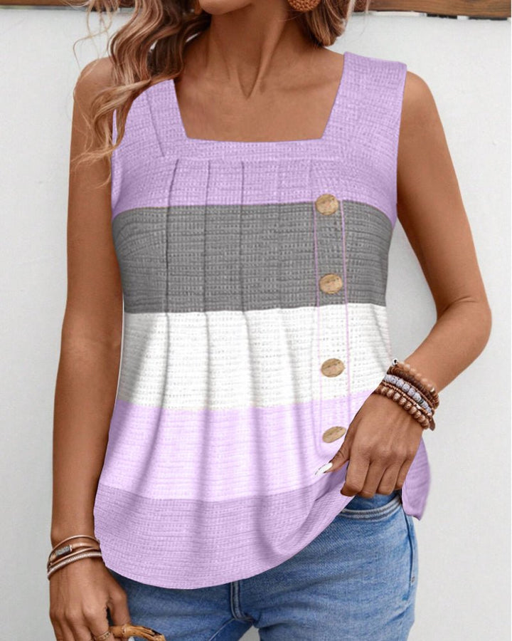 Alina Pleated Tank