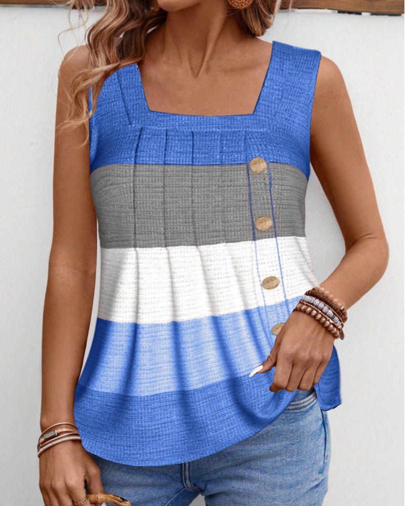 Alina Pleated Tank