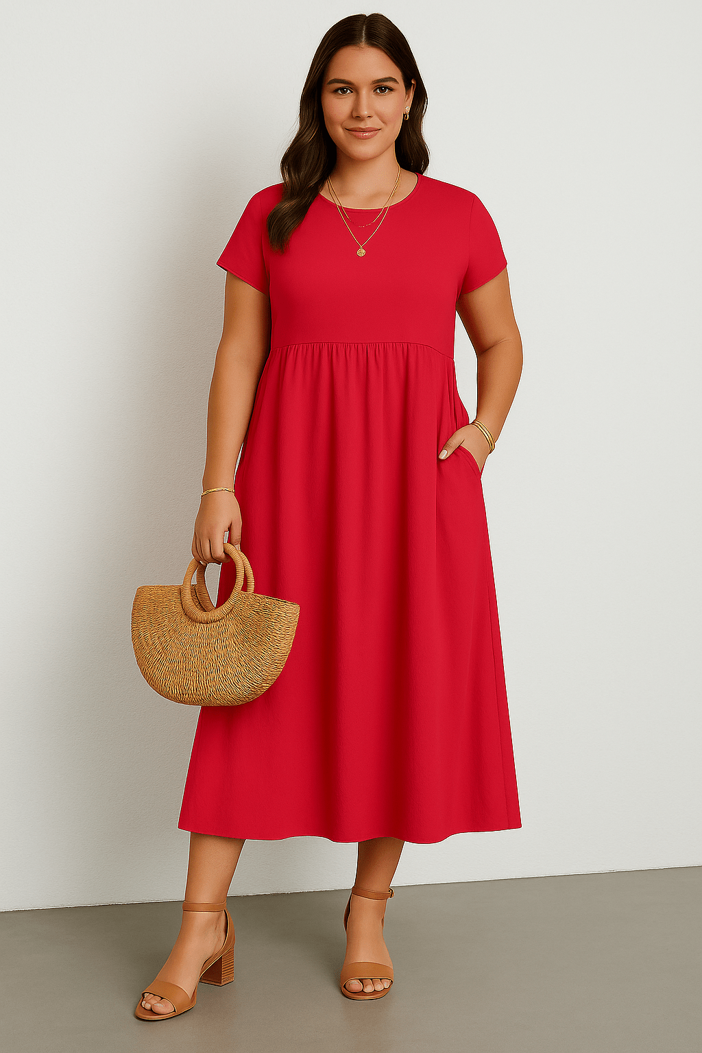 Lioraen Midi Dress