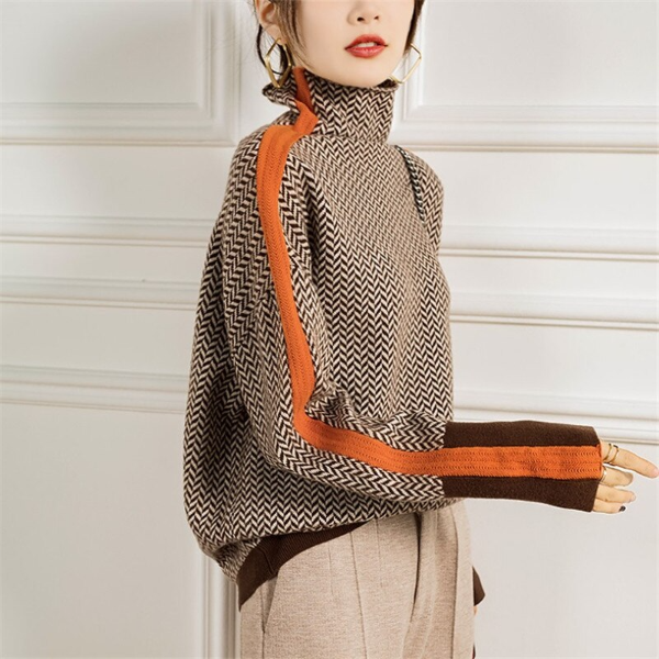 Junelle™ - Retro Turtleneck Sweater