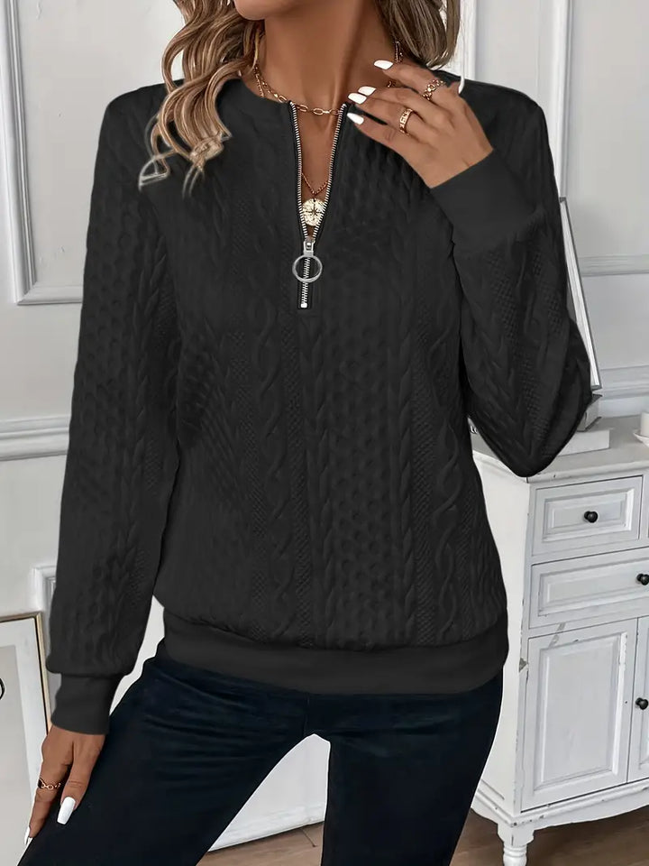 CLARA™ - Zipped Stylish Sweater