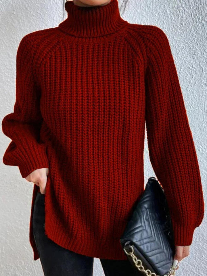 Elisette™ - Cozy Turtleneck Pullover