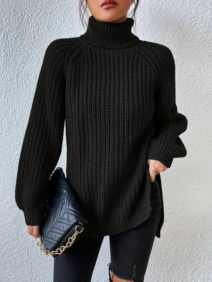 Elisette™ - Cozy Turtleneck Pullover