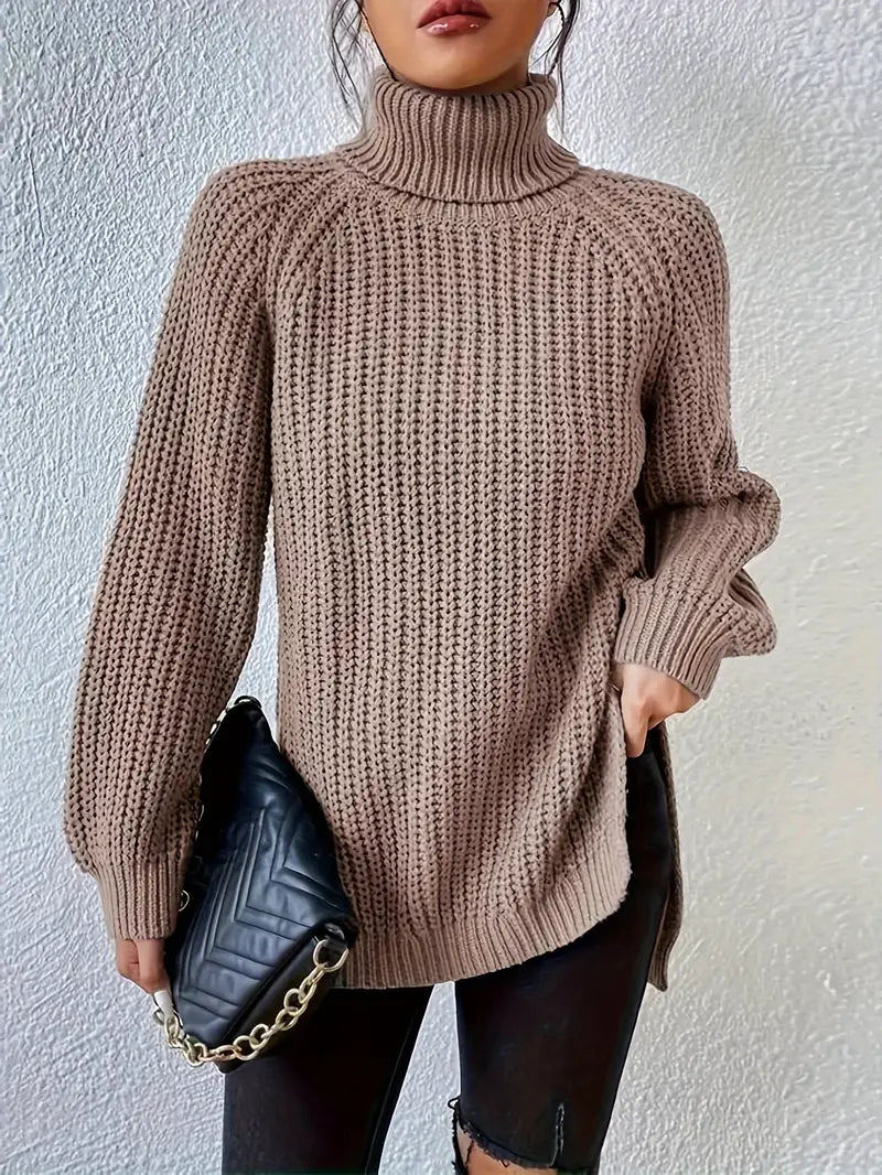 Elisette™ - Cozy Turtleneck Pullover