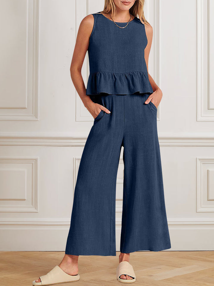Roxanne Ruffled Set