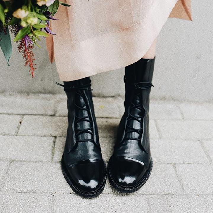 ALTHEA™ - Lace-Up Ankle Boots