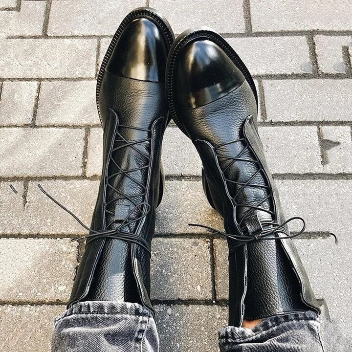 ALTHEA™ - Lace-Up Ankle Boots