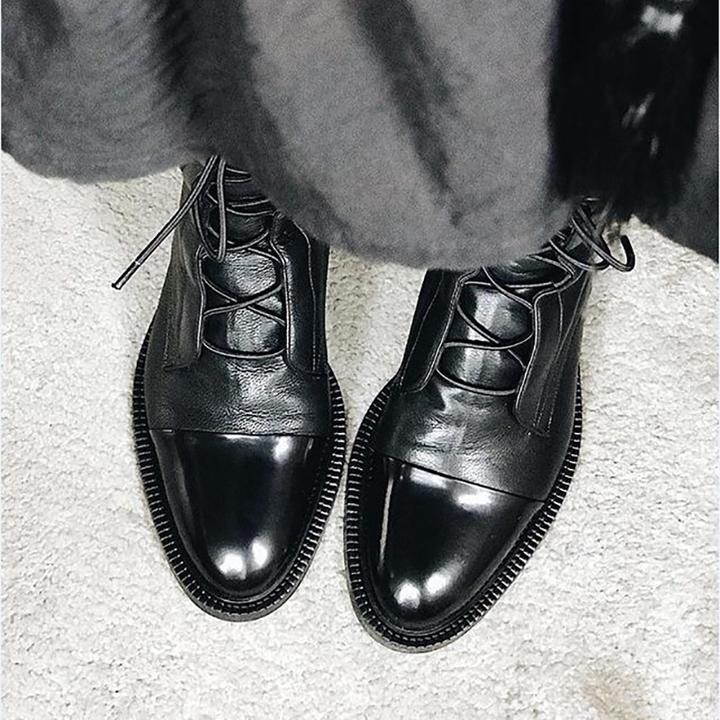 ALTHEA™ - Lace-Up Ankle Boots