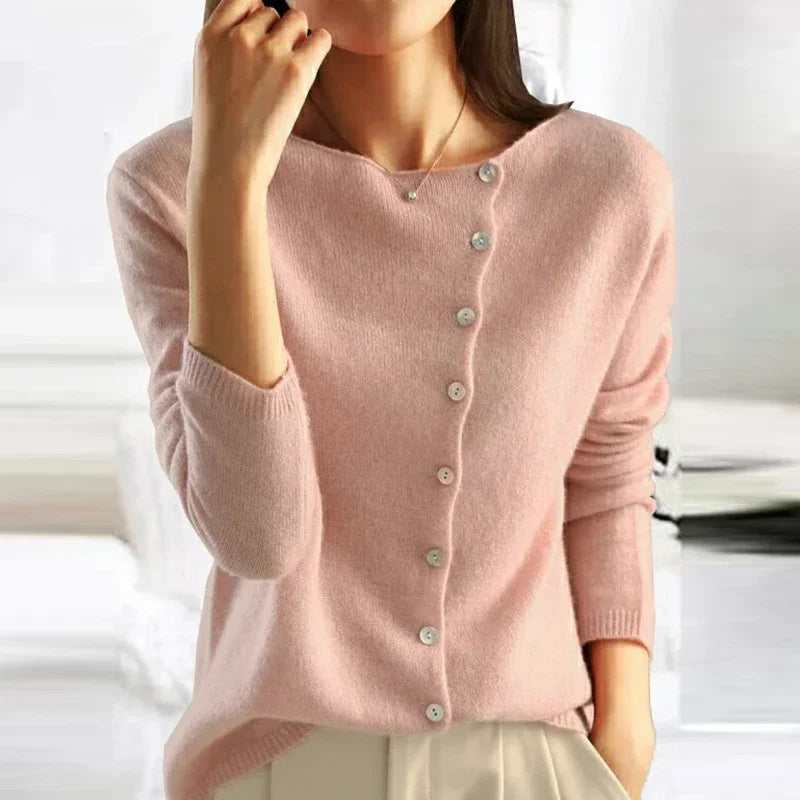 AMALIA™ - Casual Buttoned Sweater