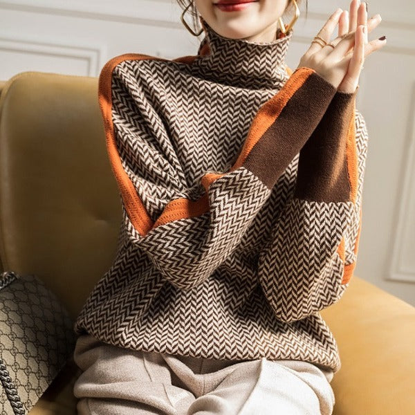 Junelle™ - Retro Turtleneck Sweater