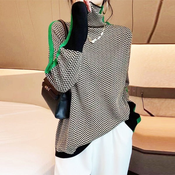 Junelle™ - Retro Turtleneck Sweater