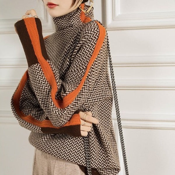 Junelle™ - Retro Turtleneck Sweater